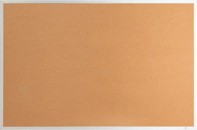 Main image of Lorell Cork Board 1/2" Thick 4'x3' Aluminum Frame 19765