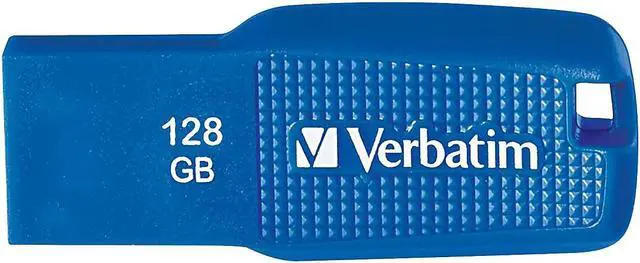 Alt view image 4 of 13 - VERBATIM CORPORATION 70880 VERBATIM 128GB ERGO USB 3.0 BLU