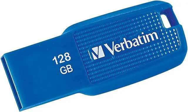 Alt view image 6 of 13 - VERBATIM CORPORATION 70880 VERBATIM 128GB ERGO USB 3.0 BLU