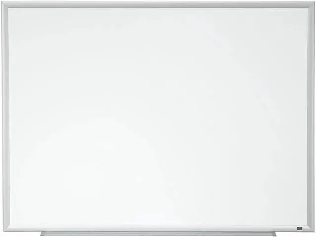 Alt view image 10 of 12 - 3M MMMDEP3624A Porcelain Marker Board- Steel Backed- 3ft.x2ft.- Aluminum