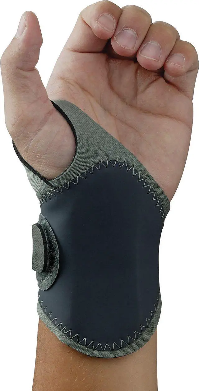 Alt view image 4 of 6 - Proflex by Ergodyne Wrist Support,S,Left,Gray HAWA 70282