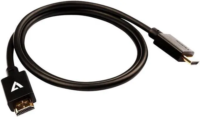 Alt view image 8 of 12 - V7 3.3ft Video Cable HDMI 2.1M/M