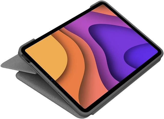 Alt view image 12 of 20 - Logitech Folio Touch iPad Keyboard Case with Trackpad and Smart Connector for iPad Pro 11-inch (1st, 2nd, 3rd Generation) - Grey