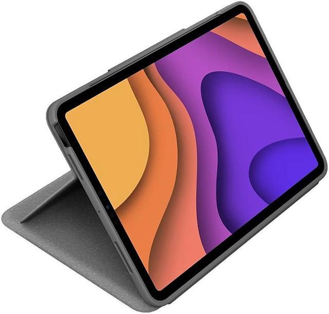 Alt view image 14 of 20 - Logitech Folio Touch iPad Keyboard Case with Trackpad and Smart Connector for iPad Pro 11-inch (1st, 2nd, 3rd Generation) - Grey