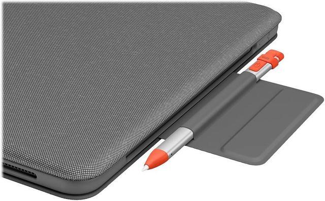 Alt view image 16 of 20 - Logitech Folio Touch iPad Keyboard Case with Trackpad and Smart Connector for iPad Pro 11-inch (1st, 2nd, 3rd Generation) - Grey
