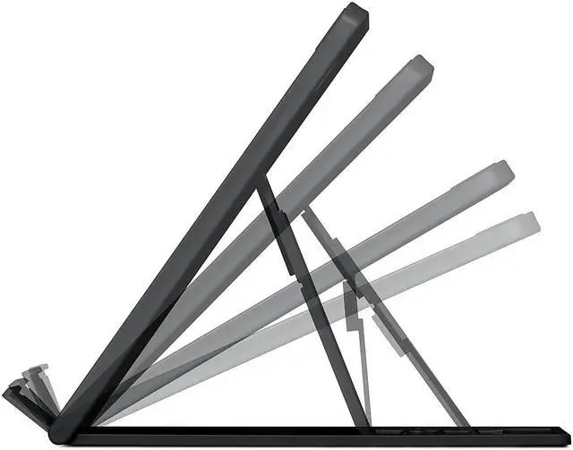 Alt view image 3 of 17 - Kinsington SmartFit Easy Riser Laptop Up to 17" Cooling Stand K50422WW