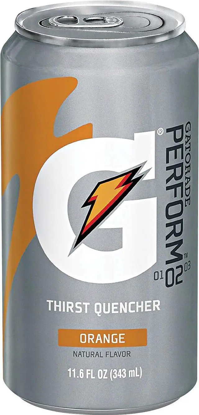 Alt view image 4 of 5 - Thirst Quencher Can Orange 11.6oz Can 24/Carton QUA00902