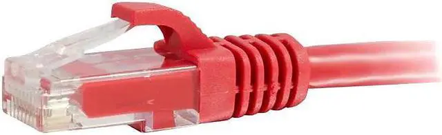 Alt view image 6 of 7 - C2G 04005 Cat6 Cable - Snagless Unshielded Ethernet Network Patch Cable, Red (20 Feet, 6.09 Meters)