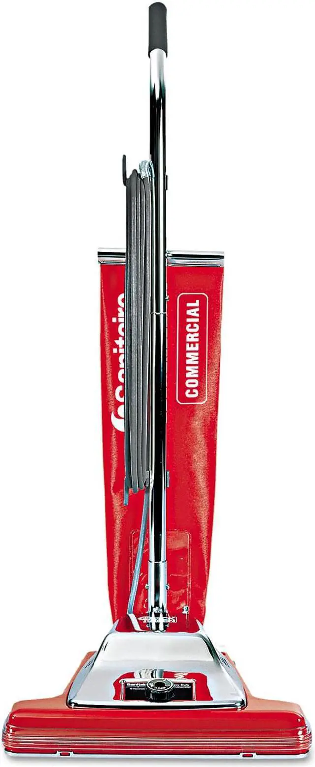 Alt view image 3 of 3 - Sanitaire TRADITION Bagless Upright Vacuum 16" Wide Path 18.5 lb Red SC899H