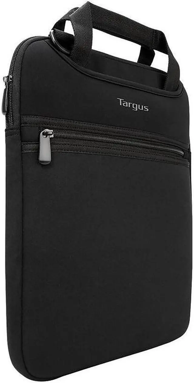 Alt view image 13 of 20 - Targus 14" Vertical Slipcase with Hideaway Handles - TSS913