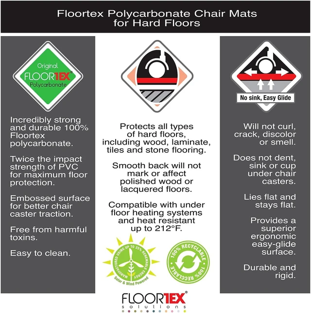 Alt view image 5 of 13 - Colortex Mat Drops Design HardFloors/LowPile Carpet36x48 FC229220ECDR