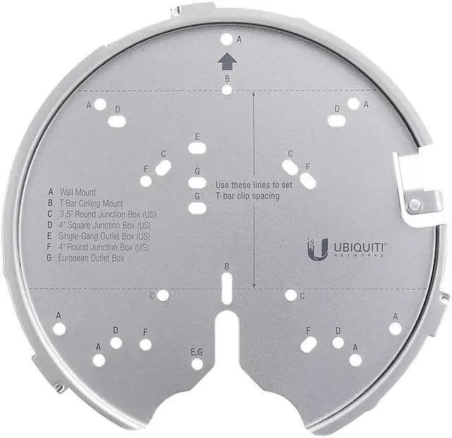 Alt view image 13 of 20 - Ubiquiti U-PRO-MP UniFi Professional Mounting System
