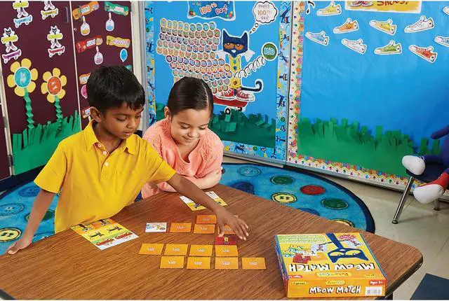 Alt view image 4 of 5 - Edupress Pete The Cat Meow Match Game 2075