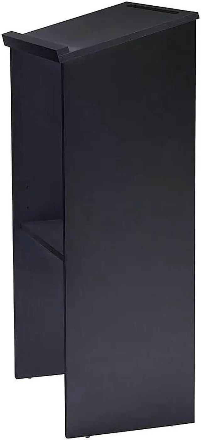 Alt view image 3 of 6 - AdirOffice 46"H Floor Standing Lectern with Adjustable Shelf Black (661-01-BLK)