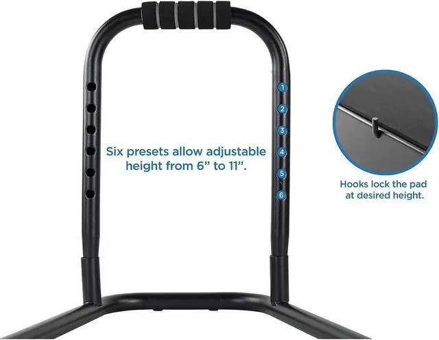 Alt view image 14 of 14 - Mount-It! Adjustable Foot Rest w/ Six Height Settings | MI-7807