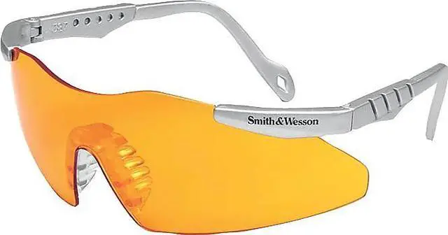 Alt view image 9 of 10 - SMITH & WESSON 19826 Magnum 3G, Safety Glasses Anti-Scratch, Amber Lens,