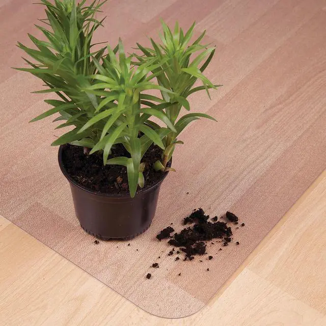 Alt view image 9 of 19 - Ecotex Enhanced Polymer Rctglr Chair Mat Hard Floors36X48 FCECO123648EP