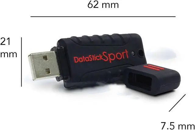 Alt view image 7 of 10 - Centon S1-U3W2-8G-10B Valuepack Usb 3.0 Datastick Sport (Blue) , 8Gb 10 Pack