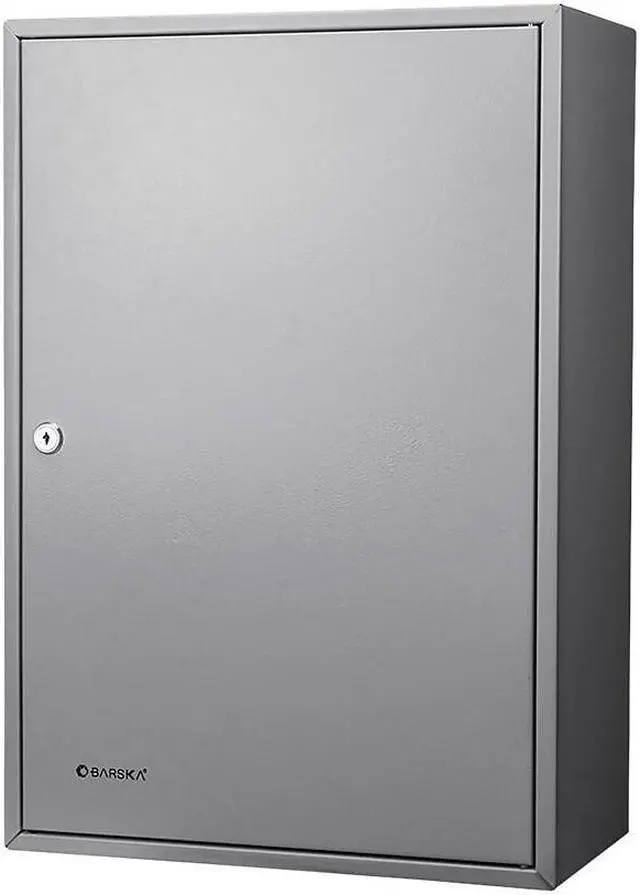 Alt view image 7 of 17 - Barska Key Box, Wall Mount, 300 Key Cap. Matte Steel CB13238