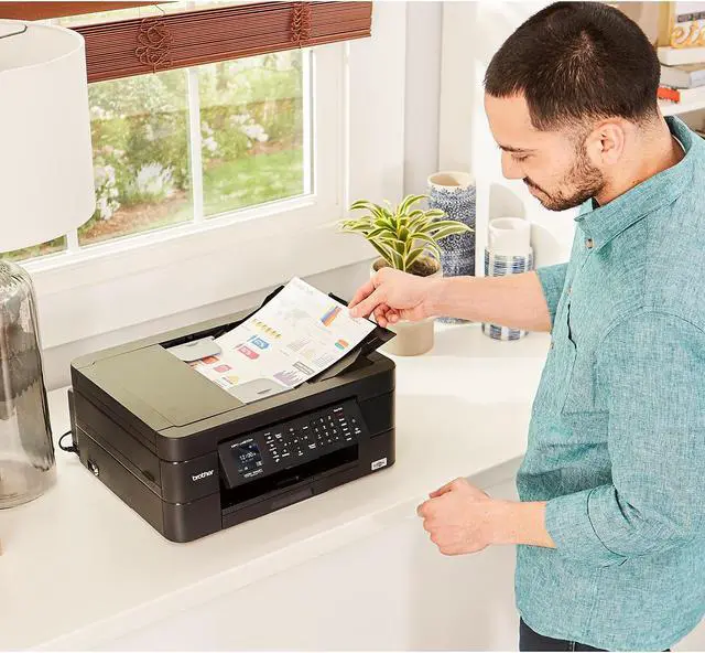 Alt view image 16 of 16 - Brother MFC-J497DW Inkjet Multifunction Printer - Copier/Fax/Printer/Scanner