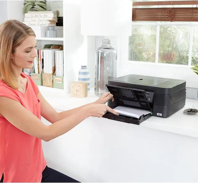 Alt view image 15 of 16 - Brother MFC-J497DW Inkjet Multifunction Printer - Copier/Fax/Printer/Scanner