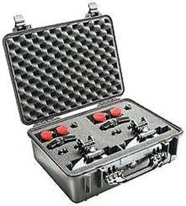 Alt view image 12 of 12 - PELICAN 1520-000-110 Black 1520 Hard Case with Foam