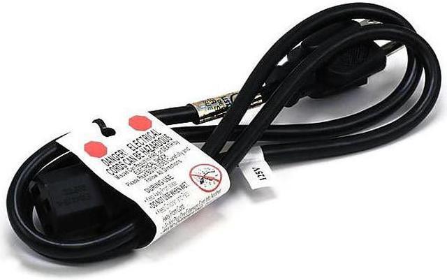 Alt view image 16 of 17 - Monoprice AC Power Cord Cable - 3 Feet Without Polarized | 18AWG, 10A (NEMA 1-15P to IEC-320-C7)