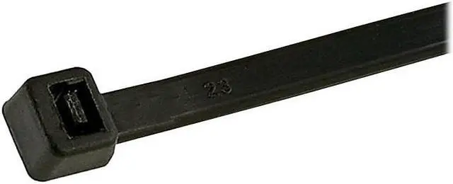 Alt view image 6 of 12 - Monoprice 8-inch Cable Tie, 100pcs/Pack, 40 lbs Max Weight - Black