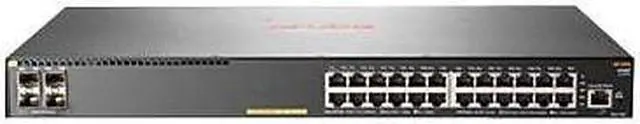 Alt view image 4 of 6 - Aruba HPE 2930F 24G PoE+ 4SFP Switch - JL261A#ABA