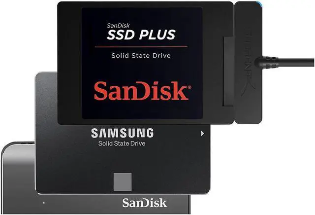 Alt view image 13 of 15 - Sabrent USB 3.1 (Type-A) to SSD / 2.5-Inch SATA Hard Drive Adapter (EC-SS31)