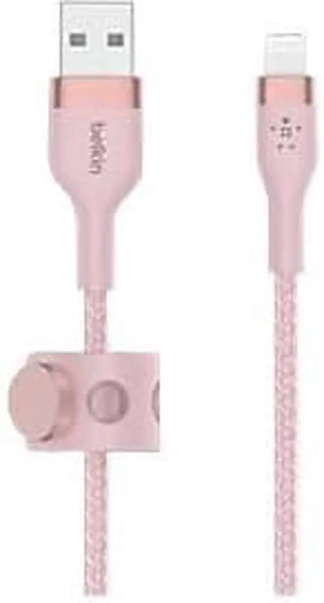 Alt view image 7 of 8 - USB A to LTG BRAID SIL 3M P