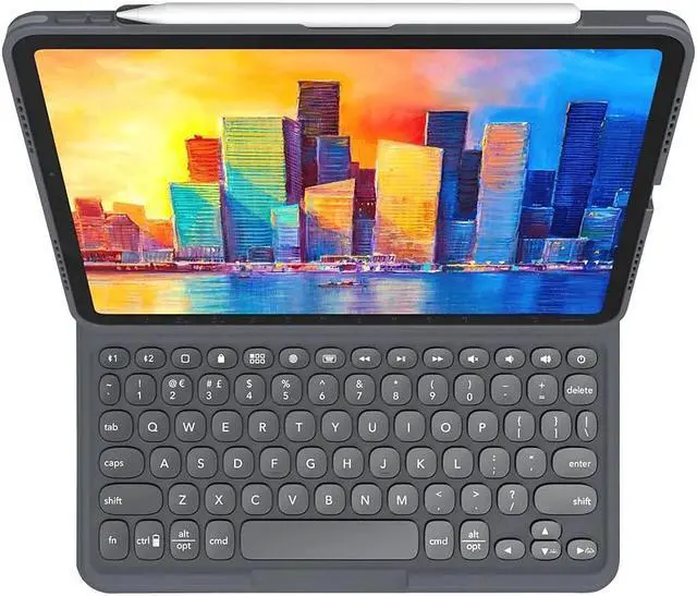Alt view image 2 of 6 - ZAGG 103406884 Pro Keys Folio for 10.9" iPad Air Black