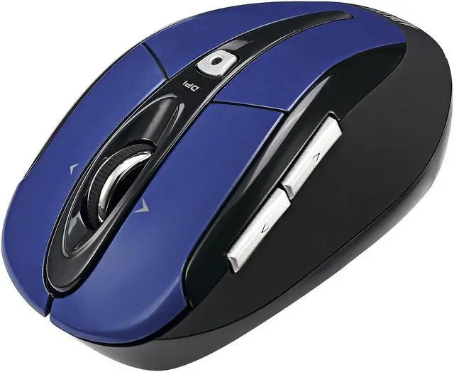 Alt view image 20 of 20 - ADESSO iMouse S60L Blue 6 Buttons Tilt Wheel USB RF Wireless Optical Mouse