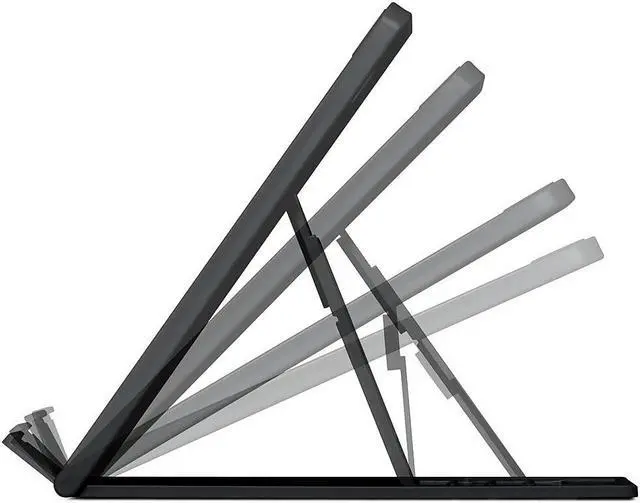 Alt view image 13 of 17 - Kinsington SmartFit Easy Riser Laptop Up to 17" Cooling Stand K50422WW