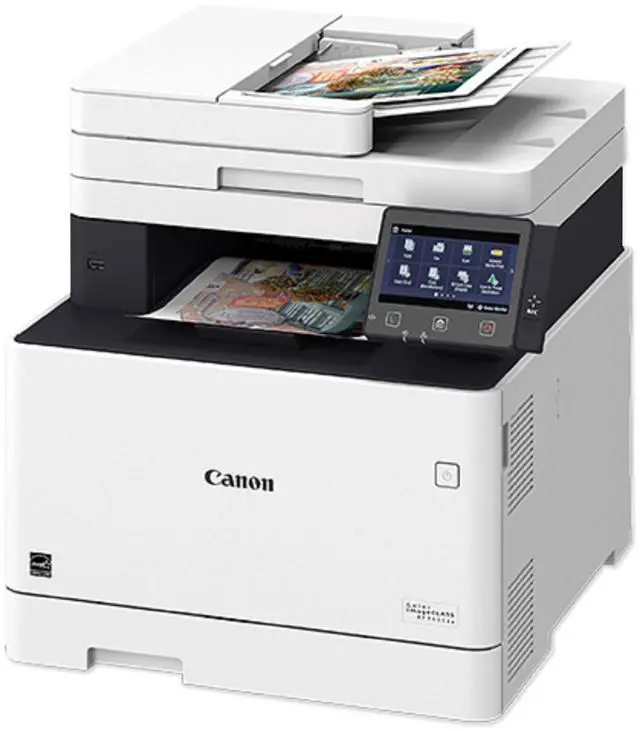Alt view image 15 of 20 - Canon - 3101C011 - Canon imageCLASS MF740 MF743Cdw Wireless Laser Multifunction Printer - Color -