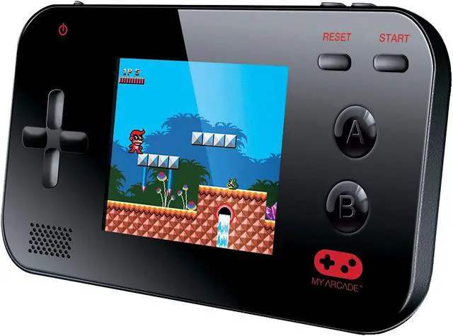 Alt view image 19 of 19 - dreamGEAR DGUN-2573 My Arcade Gamer V Portable Gaming System (Black)