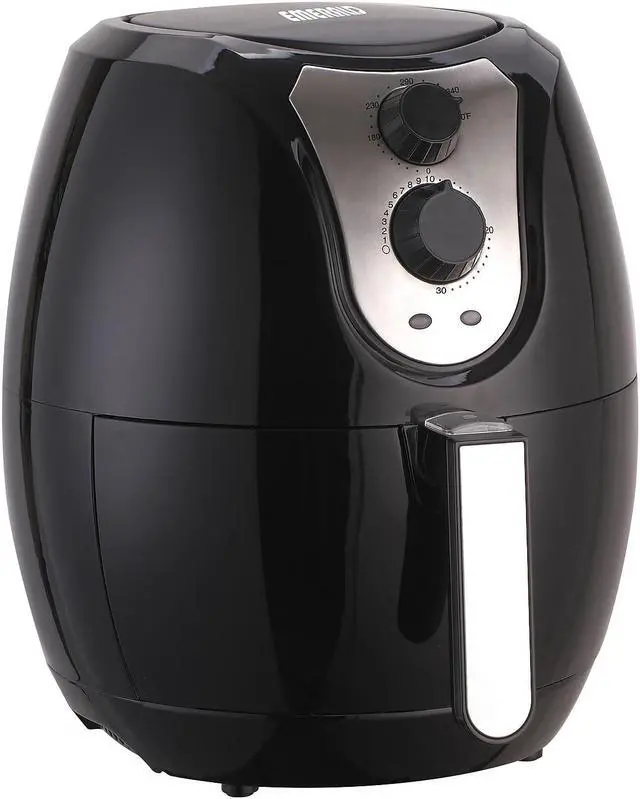 Alt view image 3 of 6 - Emerald Air Fryer 1400 Watts with Rapid Air Technology 3.2L Capacity (1801)