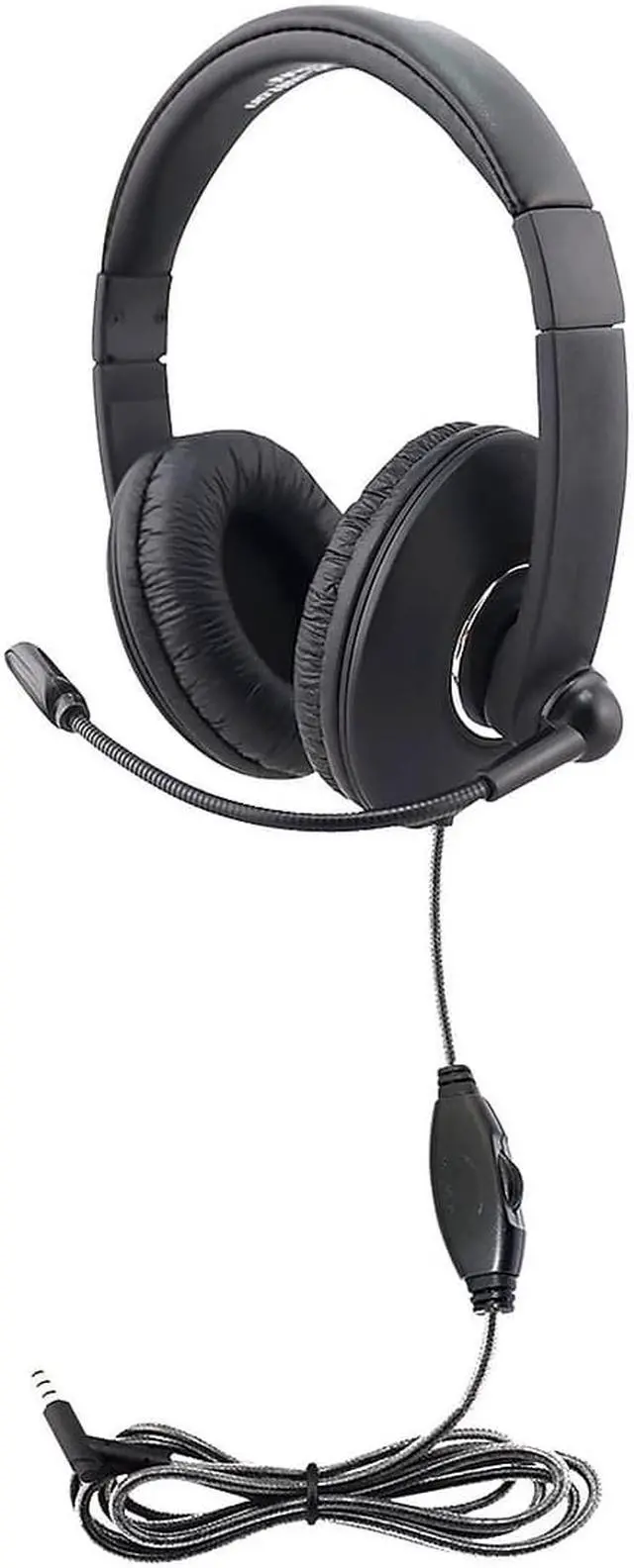 Alt view image 5 of 9 - Smart-Trek Mini Headset with In-Line Volume Control and 3.5mm TRRS Plug