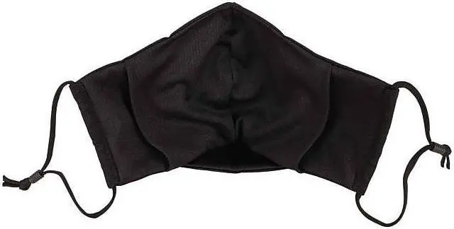 Alt view image 4 of 12 - Ergodyne Skullerz Reusable Cloth Contoured Face Cover Mask Extra Large Black 3