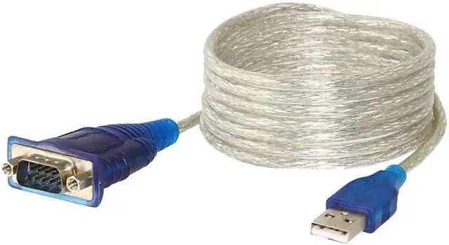 Alt view image 11 of 14 - SABRENT 6 ft. USB 2.0 to Serial (9-pin) DB-9 RS-232 Adapter Cable [Prolific PL2303] (SBT-USC6M)