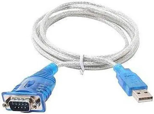 Alt view image 12 of 14 - SABRENT 6 ft. USB 2.0 to Serial (9-pin) DB-9 RS-232 Adapter Cable [Prolific PL2303] (SBT-USC6M)