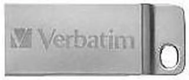 Alt view image 5 of 8 - Verbatim 64GB Metal Executive USB Flash Drive - Silver 98750