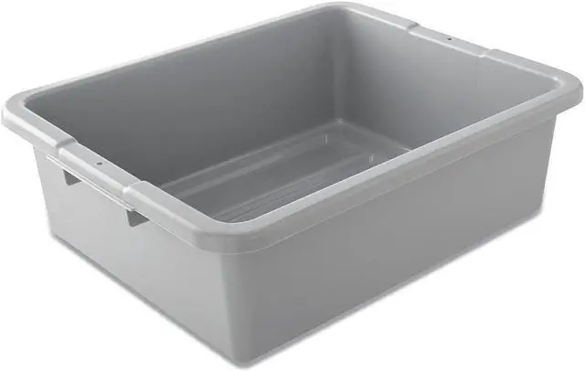 Alt view image 3 of 3 - Rubbermaid Commercial Undivided Bus/Utility Box Bulk Pk
