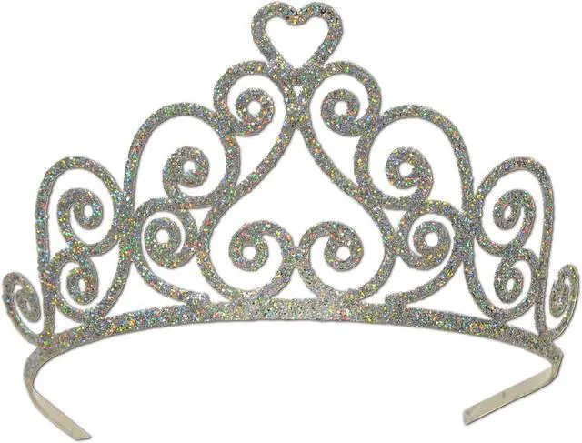 Main image of Glittered Metal Tiara