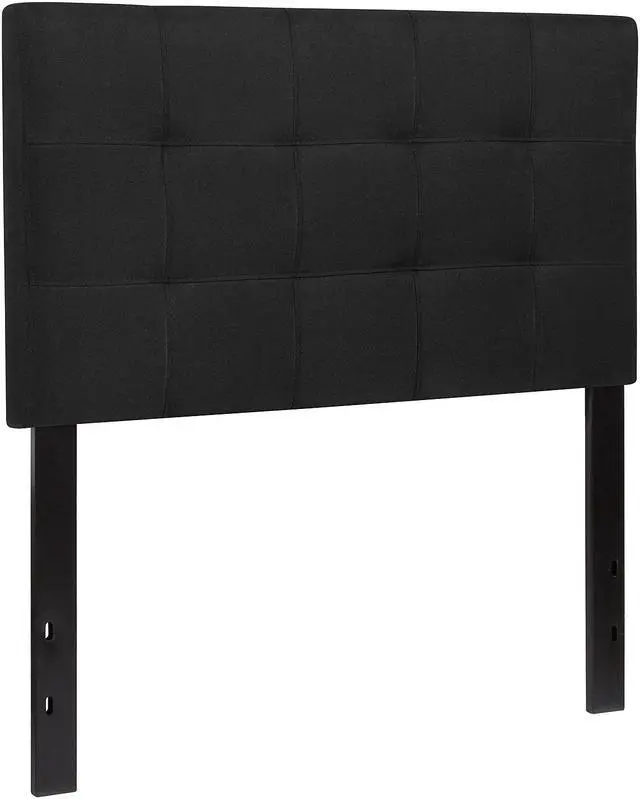 Alt view image 12 of 20 - Flash Furniture Bedford Tufted Upholstered Twin Size Headboard in Black Fabric