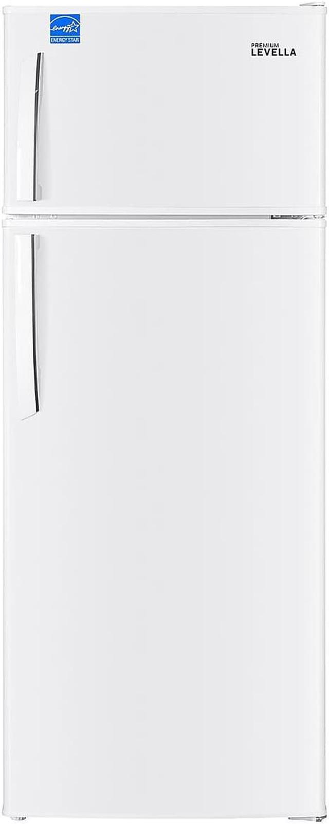 Premium Levella PRF7350HW 22 Wide 7.3 Cu. ft. Energy Star Top Freezer Refrigerator White