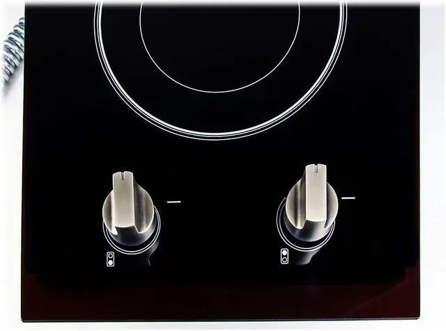 Alt view image 6 of 10 - Magic Chef 12-Inch Electric Cooktop 120V MCSCTE12BG2