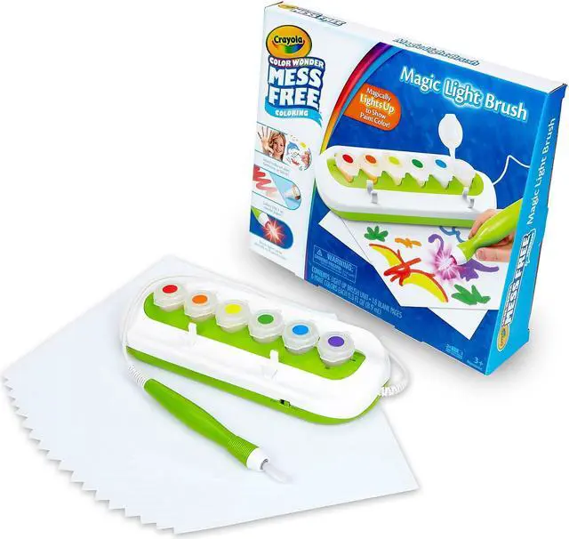 Alt view image 4 of 4 - Crayola Color Wonder Magic Light Brush - Mess Free