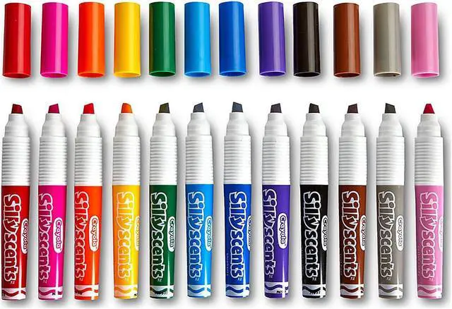 Alt view image 5 of 6 - Crayola Silly Scents 12 Ct Washable Scented Markers