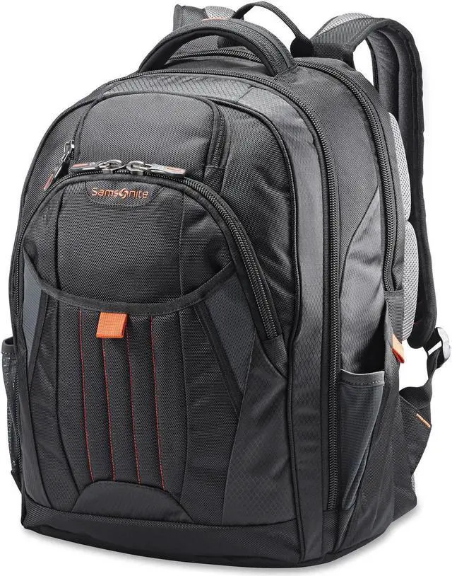 Alt view image 7 of 12 - Samsonite Tectonic Backpack 8-1/2"x13-1/2" Black 663031070
